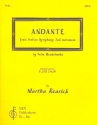 Andante from Italian Symphony for flute ensemble score and parts