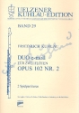 Duo e-Moll op.102,2 fr 2 Flten 2 Spielpartituren
