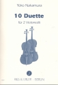 10 Duette fr 2 Violoncelli Spielpartitur