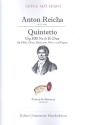 Quintett B-Dur op.100,6 fr Flte, Oboe, Klarinette, Horn und Fagott Partitur und Stimmen