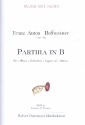 Parthia B-Dur fr 2 Oboen, 2 Klarinetten, 2 Fagotte und 2 Hrner Partitur und Stimmen