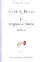 12 progressive Etden  fr Horn