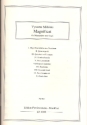 Magnificat fr Mnnerchor und Orgel Partitur