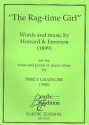 The Rag-Time Girl for voice and piano (piano alone)