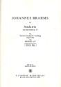 Andante op.18 fr Streicher und Klavier zu 4 Hnden Klavier zu 4 Hnden