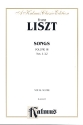 Liszt, Songs vol.3 (nos.1-22) for voice and piano