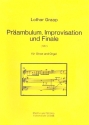 Prambulum, Improvisation und Finale fr Oboe und Orgel
