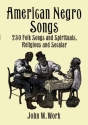 American Negro Songs: for piano (vocal/guitar)