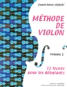 Mthode de violon vol.1