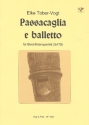 Passacaglia e balletto fr 4 Blockflten (SATB) Partitur
