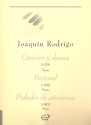 Canzion y danza  Pastoral  Preludio de anoranza por piano