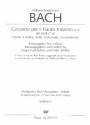 Konzert D-Dur BRWFBC15 fr Flte und Streichorchester Violine 2