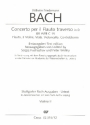 Konzert D-Dur BRWFBC15 fr Flte und Streichorchester Violine 2