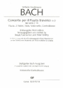 Konzert D-Dur BRWFBC15 fr Flte und Streichorchester Violoncello/Kontrabass