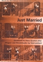 Just married for Brass Quintett score and parts