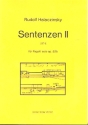 Sentenzen II op.52b fr Fagott