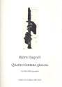 4 Fontane giocose fr 4 Blockflten (SATB) Partitur und Stimmen
