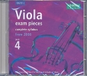 Viola Exam Pieces Grade 4 CD Complete Syllabus 2008