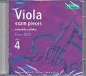 Viola Exam Pieces Grade 4 CD Complete Syllabus 2008