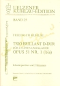 Trio brillant D-Dur op.51,1bis fr 2 Flten und Klavier Stimmen