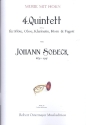 Quintett Nr.4 op.23 fr Flte, Oboe, Klarinette, Horn und Fagott Partitur und Stimmen