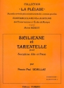 Sicilienne et Tarantelle pour saxophone alto et piano