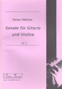 Sonate op.5 fr Violine und Gitarre