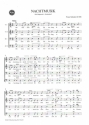 Nachtmusik D848 fr Mnnerchor a cappella Partitur