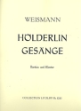 Hlderlin Gesnge fr Bariton und Klavier