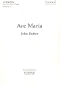 Ave Maria for mixed chorus and organ score
