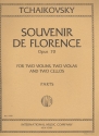 Souvenir de Florence op.70 for 2 violins, 2 violas and 2 cellos parts