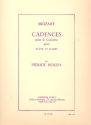 Cadences pour le Concerto pour flte et harpe Houdy, Pierick, bearb.