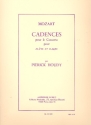 Cadences pour le Concerto pour flte et harpe Houdy, Pierick, bearb.