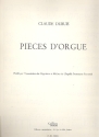 Pieces d'orgue