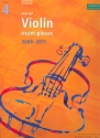 Selected Violin Exam Pieces Grade 4 (2008-2011) for violin