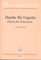 Duette fr Fagotte  