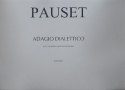 Adagio dialettico pour saxophone, percussion et piano partition