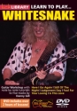 Learn to play Whitesnake DVD Lick Library