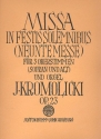 Missa in festis solemnibus Nr.9 op.23 fr Frauenchor und Orgel Partitur