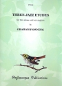 3 Jazz Etudes for 2 oboes and cor anglais score and parts