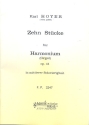 10 Stcke op.41  fr Harmonium (Orgel)