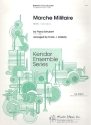 Marche Militaire fr 2 Baritonhrner und 2 Tubas Partitur und Stimmen