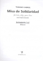 Misa de solidaridad fr Solo, gem Chor und Instrumente Instrumente 1 und 2 (Flten)