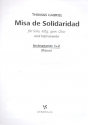 Misa de Solidaridad  fr Solo, gem Chor und Instrumente Instrumente 1+2 (Flten)