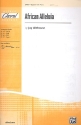 African Alleluia for 2-part chorus and piano (bongo and hand-drums ad lib) score