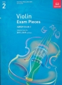 Selected Violin Exam Pieces Grade 2 (2012-2015) for violin and piano