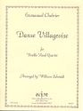 Danse villageoise fr 2 Oboen, for 2 oboes, English horn and bassoon score and parts
