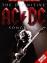The definitive AC/DC Songbook songbook vocal/guitar/tab updated edition