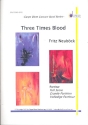 Three Times Blood fr Blasorchester Partitur Din A4