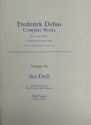 Complete Works vol.9b Sea Drift for baritone, mixed chorus and orchestra score